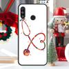 Cute Stethoscope Heart For Huawei Nova 9 10 SE 11 Pro Y60 Y70 Y90 Y61 Y91 Y72 Y73 12i 11i 8i P20 P30 P40 Lite Case