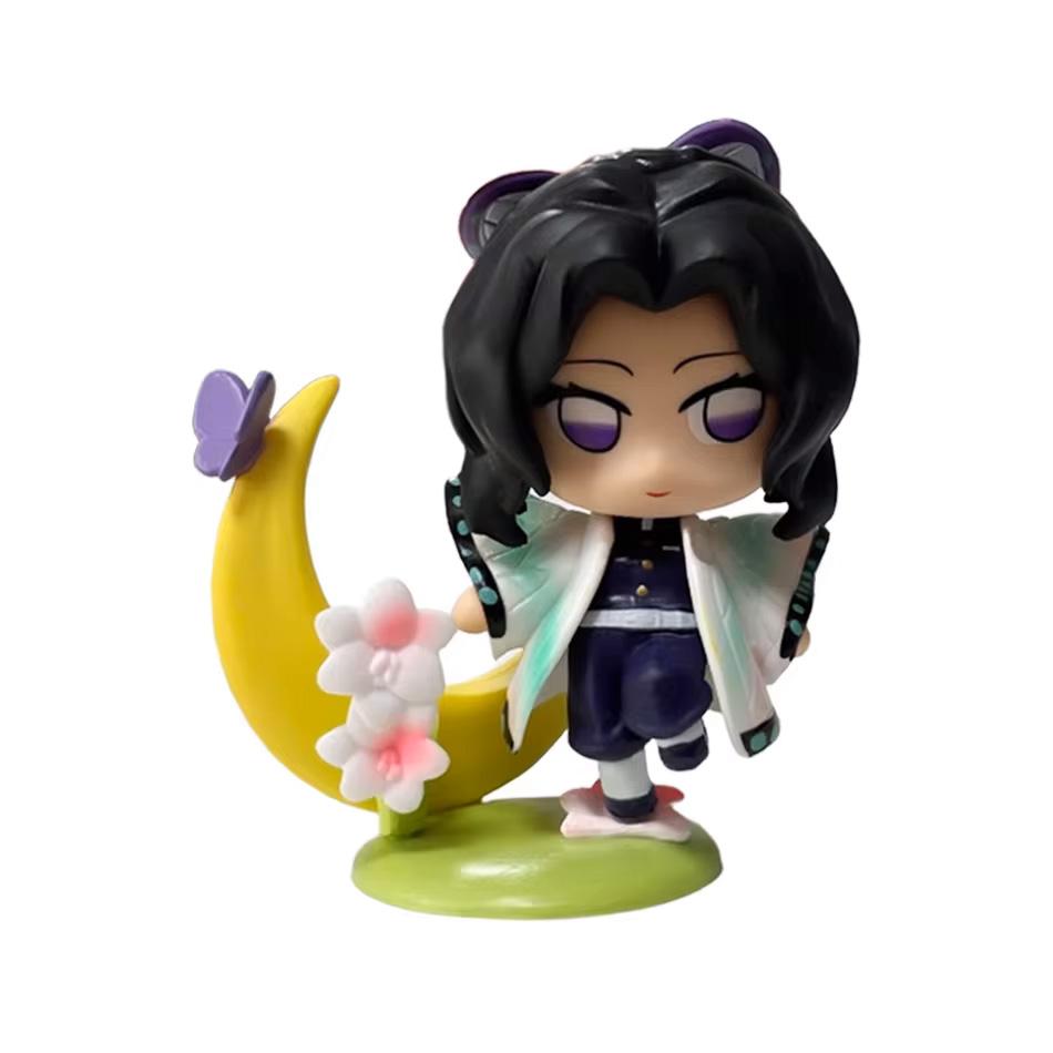 Demon Slayer Tanjiro Kamado Nezuko Anime Cartoon Figur Blind Box Kreatives Personalisiertes Statue Modell Ornament Überraschungsgeschenkboxen
