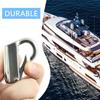 2Pcs 316 Stainless Steel Spring Locked Fender Hooks Durable Marine Spring Snap Hook Boat Sail