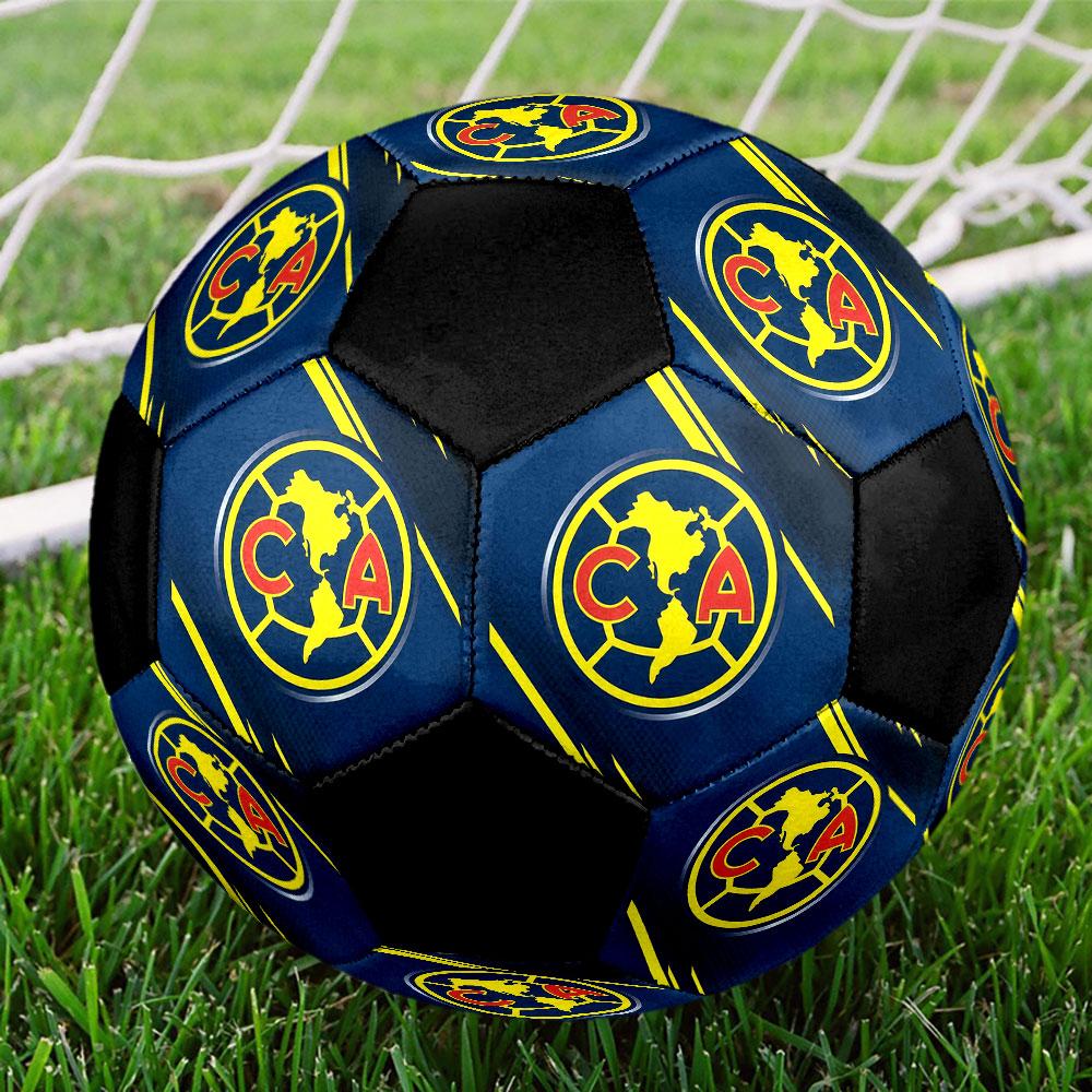 1 Stück Club America Fußball Größe 5 Hallenfußball Mode Bunt Hinterhofspiel - Großartig für Sportfans Geschenk HE17