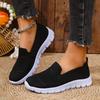 Women's Breathable Fabric Casual Shoes Ultra-Soft Lightweight Sole Ventilated Lining Comfort for Walking Travel Shoes