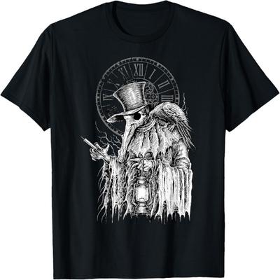 Camiseta Doctor de la Peste Virus de la Muerte con Cuervo