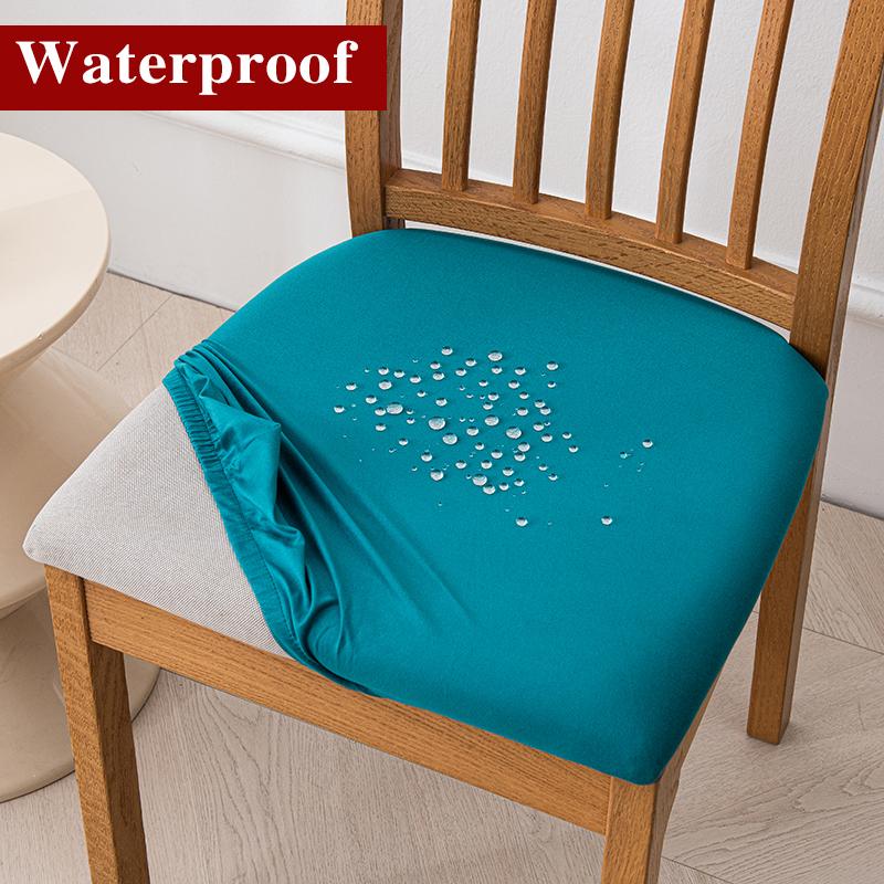 Coprisedile impermeabile per sedia da sala da pranzo elasticizzato protettore per mobili coprisedia da pranzo per cucina ristorante ufficio banchetto