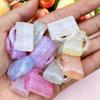 Acrylic 20.6*24.8mm For Bracelet Making Fashion Handbag Loose Beads Handmade Material DIY Jewelry Accessories 20pcs Accessories