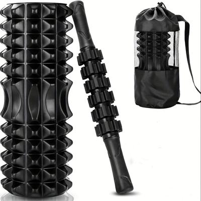 Fitness Yoga Back Foam Roller Muscle Relaxation Massage Roller Set Pilates Equipment Physiotherapy Gym Equipment For Home