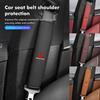 Car Safety Belt Cover Adjustable Shoulder Strap Protector Pad For Outlander Lancer L200 ASX Pajero Grandis Eclipse