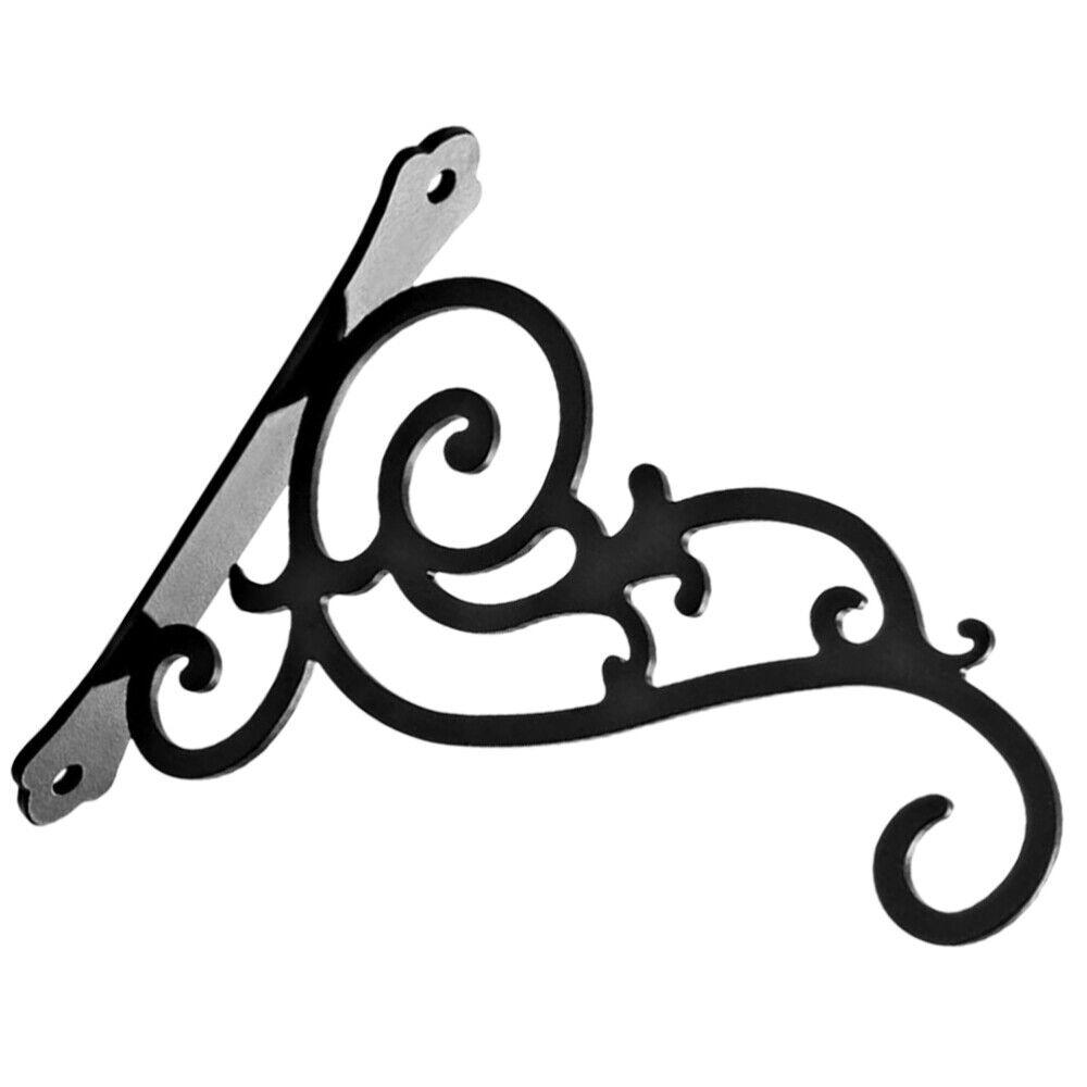 New Iron Decorative Hook Black Suspension Iron Hook White Planter Bracket Tree