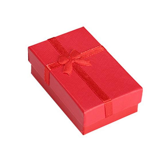 Durable Jewelry Box Nice-looking Storing Rectangular Beautiful Visual Jewelry Gift Box for Girl