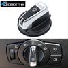 Car Front Headlight Switch Rrotary Headlamp Knob Button Cap For BMW 1 3 X1 Series E84 E87 E88 E82 E90 E91 E92 E93 61316932794