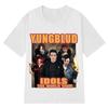 Rapper Yungblud IDOLS World Tour 90s Vintage Graphic TShirt Unisex HipHop Short Sleeve Casual Cotton Women And Men TShirt