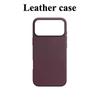Business for Magsafe Leather Case for IPhone17 Pro Max Air 15 14 13 12 Orginal Case Wireless Charging Cover 16 with Box