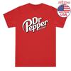 Dr Pepper Unisexs Red Tshirt Size S To 5xl