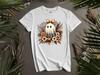 Halloween Spitze Geist Vintage Groovy Boo Kapuzenpullover T-Shirt Herren Damen Unisex AD958