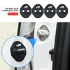 4-Piece Set of Universal TUHW45 Wear-Resistant Silicone Car Door Lock Covers For VW R Scirocco Jetta Passat Polo Tiguan Sharan Touran
