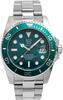 Model.1 Diver's Quartz Watch HYAKU1-001 Aqua Green 200m Water Resistant Japan