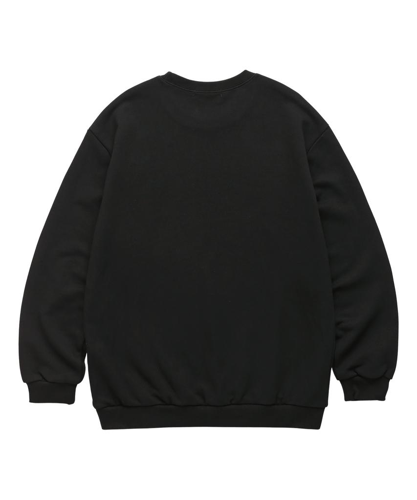 VANNWORKS Balance Typo Sweatshirt (Vls0079) Black (B Type)