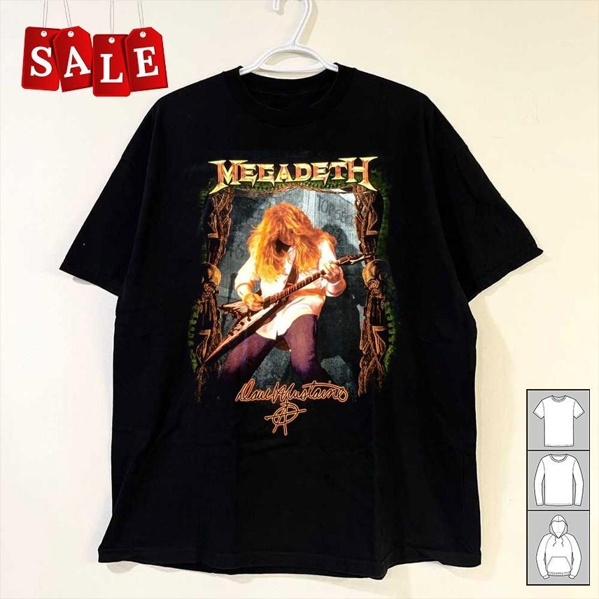 New Megadeth 2010 Dave Mustaine Gift For Fans Unisex All Size T-Shirt UK127 Unisex T-Shirt