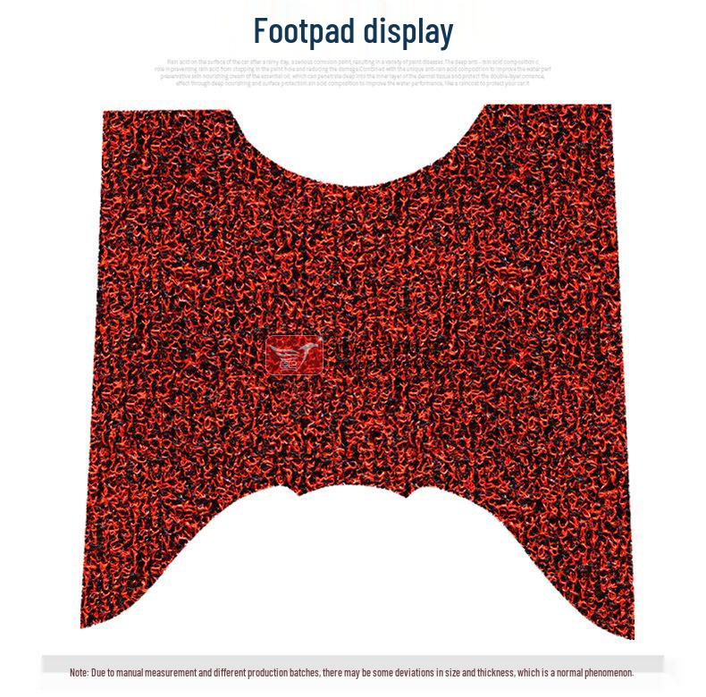 Tapis de pédale étanche pour Haojue UFD125 / HJ125T-51 New Xingzhi 125