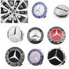 4 STUKS 75mm Auto Wielnaafdop Naafdoppen Badge Accessoires Voor Mercedes benz AMG C/E/S GLE CLC Klasse W204 W203 W205 W124 W221 BG1