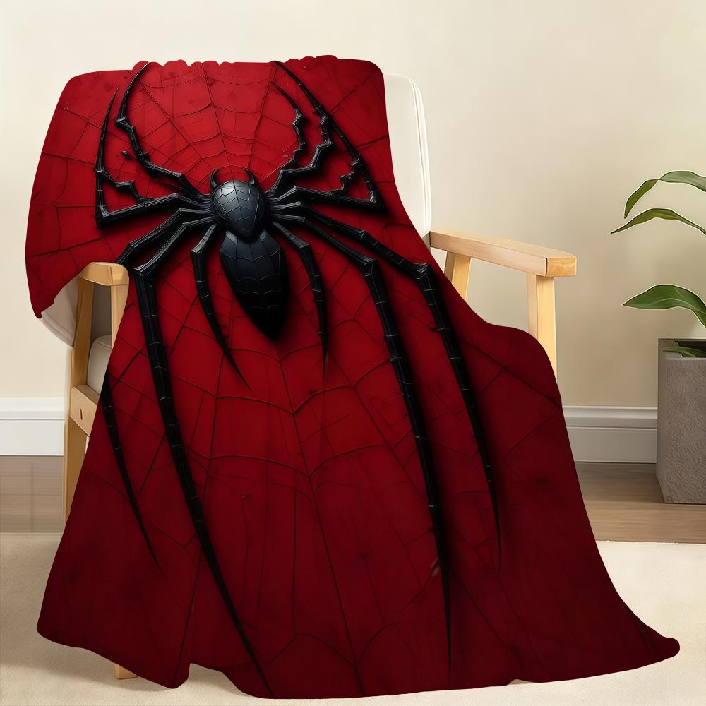 Cool S-Spider-ManS Blanket Soft Throw Blanket for Home Bedroom Bed Sofa Picnic Travel Office Rest Cover Blanket Gift