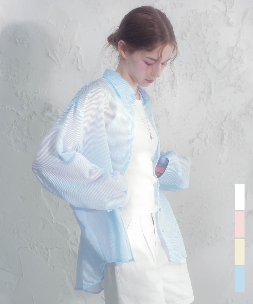 VIVACIOUS Ylang Stripe Shirt_4 Colors