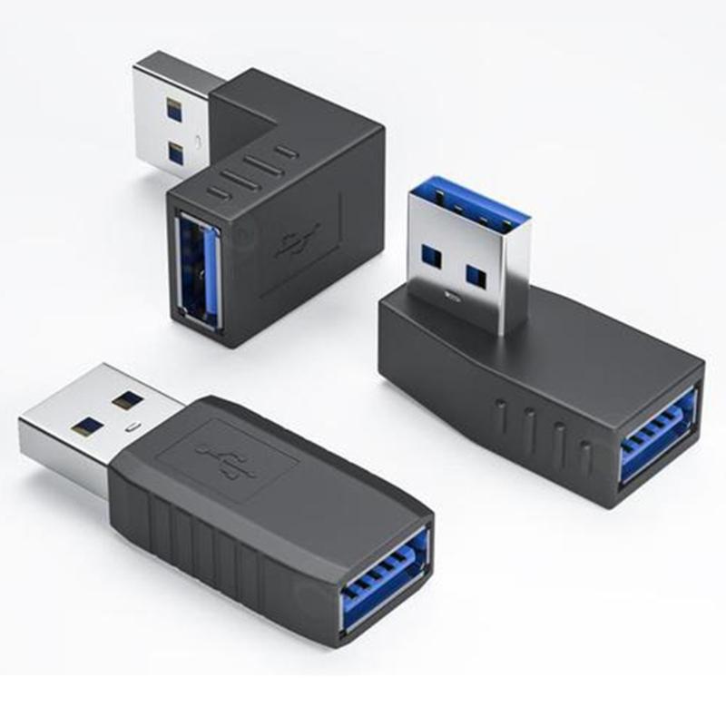 USB Coupler Male to Female USB 3.0/2.0 Adapter 10Gbps USB Port Extension Connector Bridge for Laptop Computer Printer