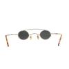 Fuji ORIGINAL NURSE Nurse 2WAY Titanium Frame Date Glasses Ultra Small Round Glasses Sunglasses Ultra Light [meSmart] (Mt. Glasses) 2.0 (Gold)