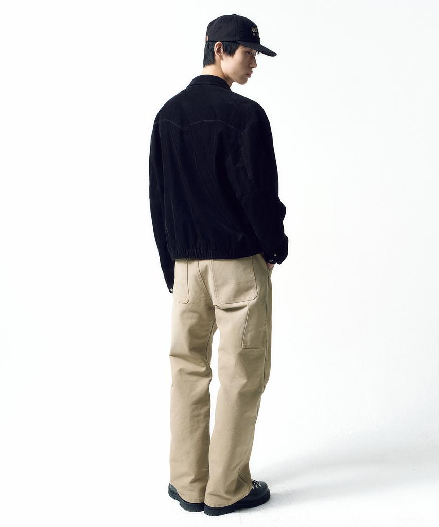 Insilence Organic Cotton Cord Rodeo Jacket Black