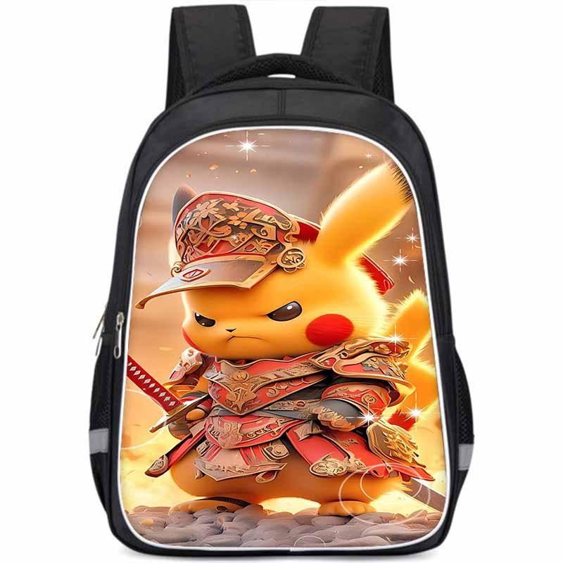 Zaino per Bambini Pikachu Grande Capacità Leggero 3D in Tessuto Oxford Per la Scuola