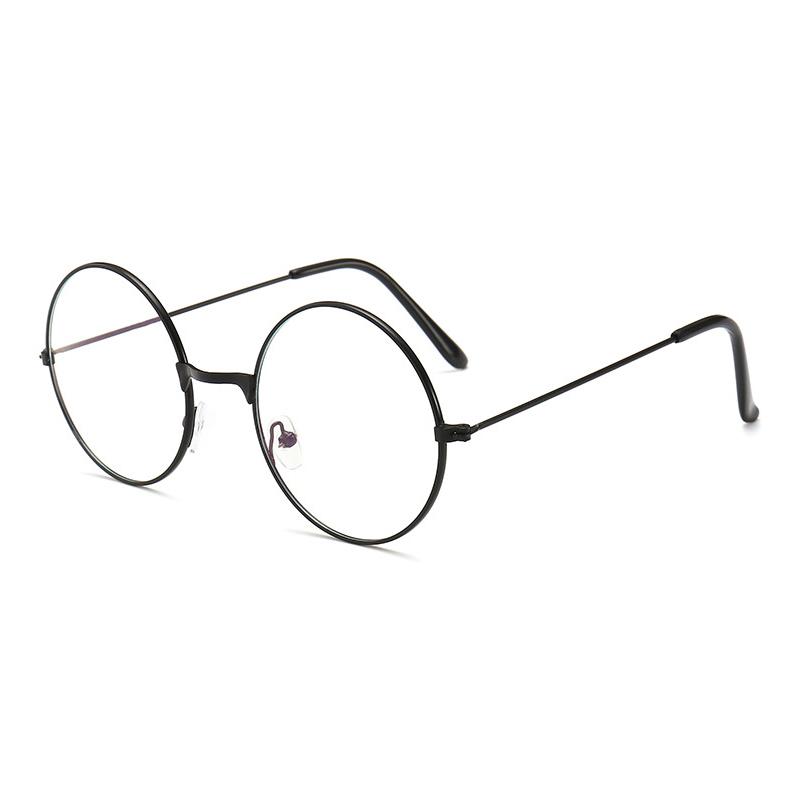 Retro Round Blue Light Blocking Glasses for Men Women Computer Gaming Reading Eye Protection Decorative