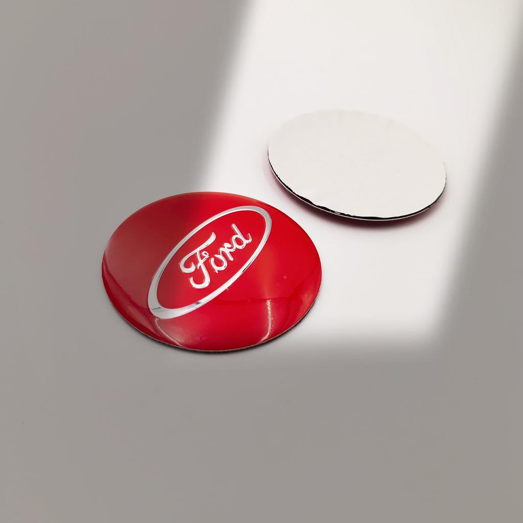 20pcs 56mm 60mm 65mm Ford Car Wheel Center Sticker Rim Caps Hub Cover Decal Logo Hub Cover Badge Decal