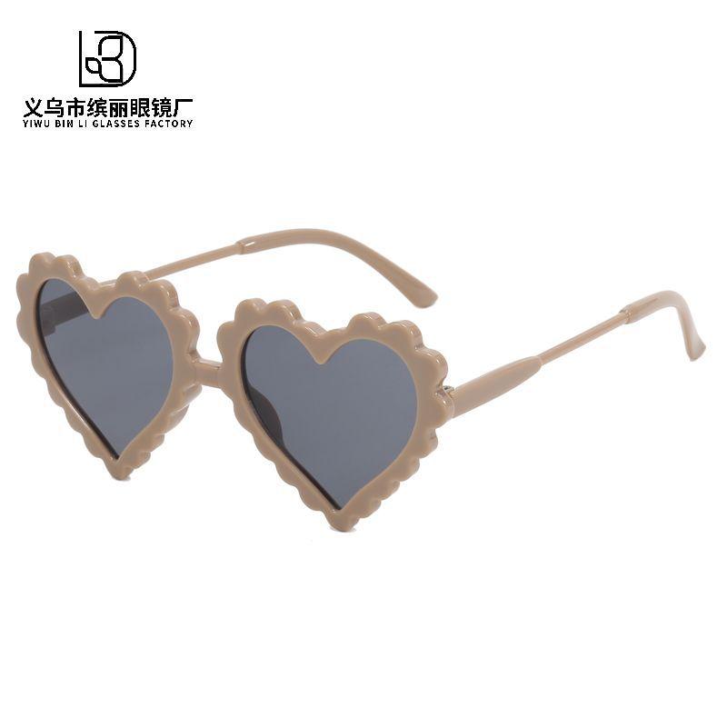 Fashion Cute Children'S Sunglasses Trend Wave Flower Boys Girls Sunglasses Baby Glasses