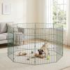 8 Panel Pet Playpen for Medium Dogs Indoor Outdoor 80 Cm Height