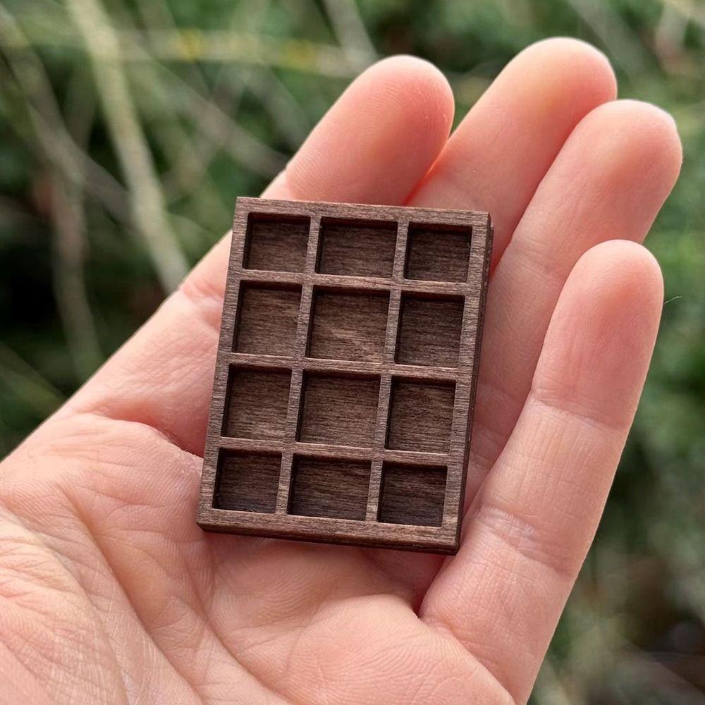 Compartments Miniature Trinket Shelf Variety Grids Dollhouse Shelf NEW Mini Jewelry Holder Toy