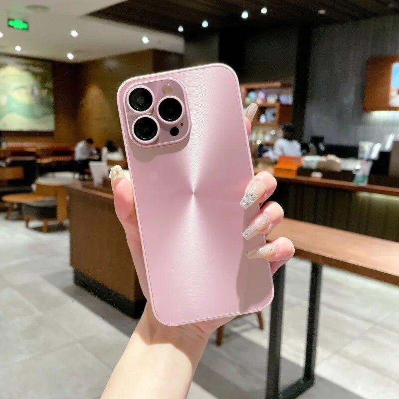 Luxury Laser Magnetic Phone Case For iPhone 15 14 13 12 11 Pro Max Plus Cases For Magsafe Wireless Charging Cover Accessories