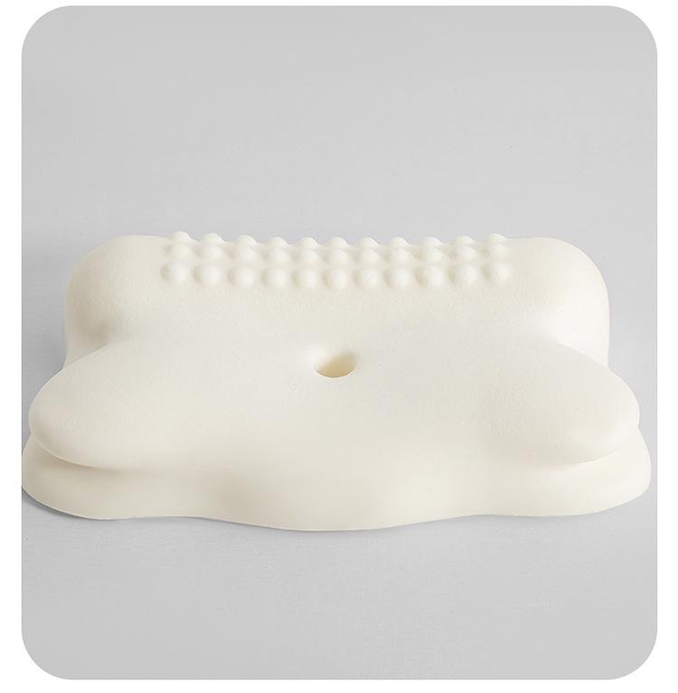 Zero Pressure Memory Foam Neck Protection Pillow - Slow Rebound, All-Season, Washable Sleep Aid