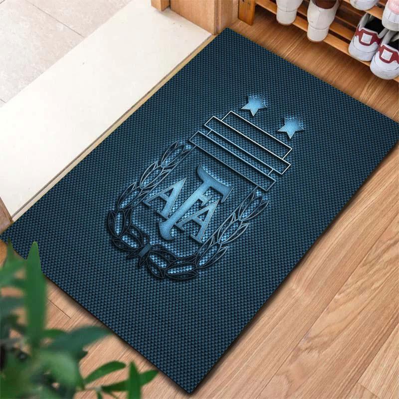 Argentina National Football Team Carpet Rug for Living Room Bedroom Home Sofa Decoration,Kids Play Non-slip Floor Mat