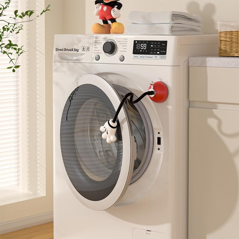 Magnetic Washer Door Prop-Stabilizer For Front Load Machines-Easy-Install, Flex Design-Fits Most Washers & Rv Laundry Doors