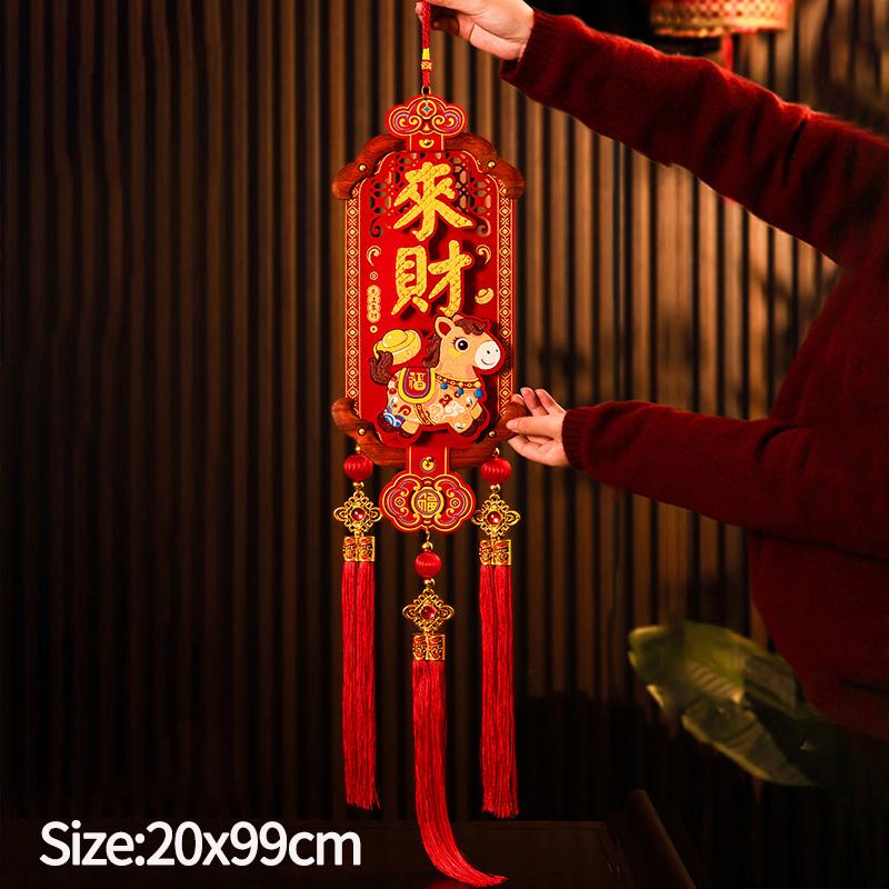 Chinese New Year Pendants Vietnamese New Year Wall Decoration  Window Door Decor Couplets Haning Ornament Home Decor
