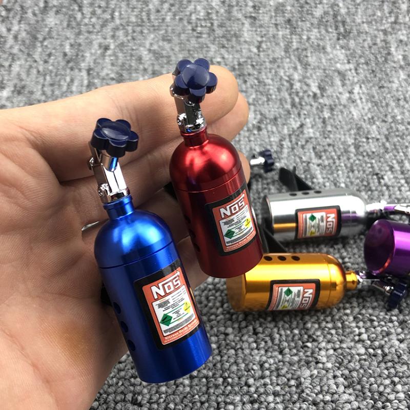 1Pc Mini Car Air Freshener Fragrance NOS Ntrogen Bottle Diffuser Car Tuning Part Ornaments Flavoring for Car Smell Perfume Scent