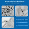 Sunscreen Breathable Face Mask, Sunshade Sweat Absorbing Sports Hat, Ear Hanging Ice Silk Scarf, Outdoor UV Resistant Headgear