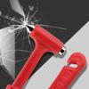 2-in-1 Veiligheidshamer voor Auto, Ruitbreker, Gordelsnijder, Multifunctioneel Noodontsnappingsgereedschap, Automobiel Veiligheid Levensreddende Hamer