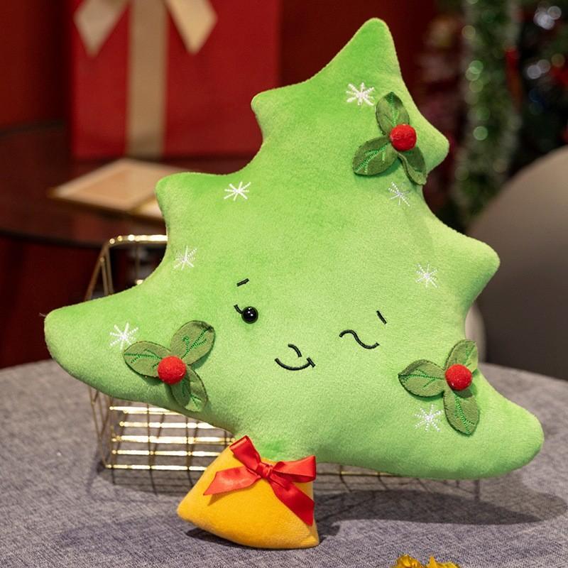 Lebkuchenmann Schneemann Weihnachtsbaum Plüsch Daoll Kissen Für Feiertagsdekoration Und Geschenk