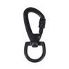 1Pcs Multifunctional D-type Buckle Auto Locking Carabiner With Swivel Rotating Ring For Outdoor Keychain Pet Leash Hook