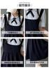 Girls' Dress - Summer College Style Casual Vacation Two-Piece Bubble Sleeve Skirt