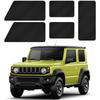 ZATOOTO Magnetic Window Sunshade Curtains 5PC CT106-BK for Suzuki Jimny JB64W JB74W / Sun Visors