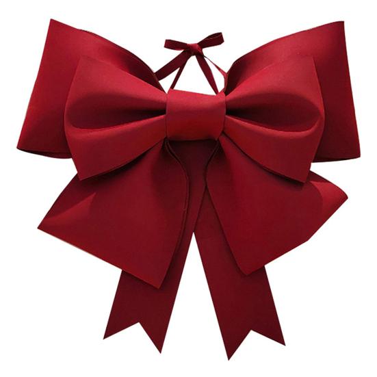 Ribbon Bowknot Romantic Glitter Powder Design Wedding Room Layout Wall Bowknot Decoration Photography Prop
