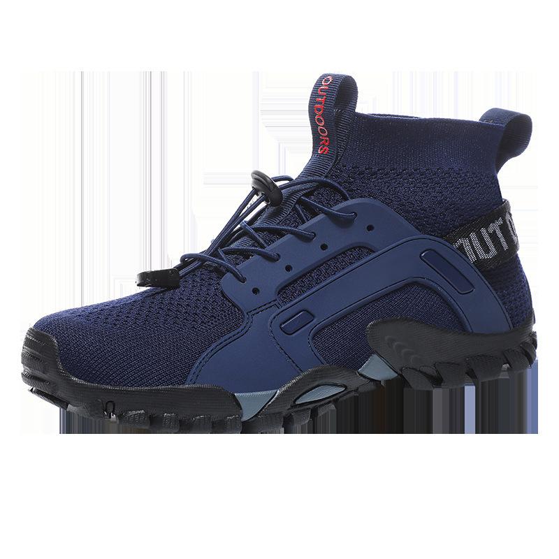 Sapatos de Caminhada Aquática para Exterior de Verão para Homens e Mulheres, Sapatos de Malha Respirável Tecidos Fly, Sapatos Casuais de Caminhada, Sapatos Antiderrapantes de Secagem Rápida