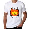BFDI Firey T-Shirt Man T Shirt Luxury T Shirt Man Casual T-Shirt
