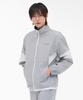 Chasecult Men'S Stretch High Neck Zip-Grey